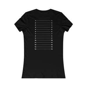 AOA Beauty Length Check Tee