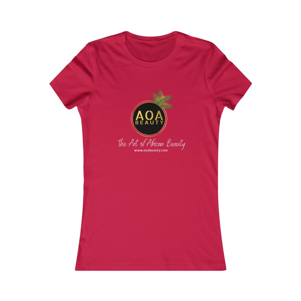 AOA Beauty Length Check Tee