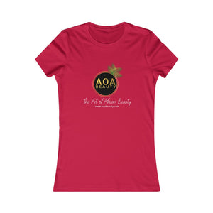 AOA Beauty Length Check Tee