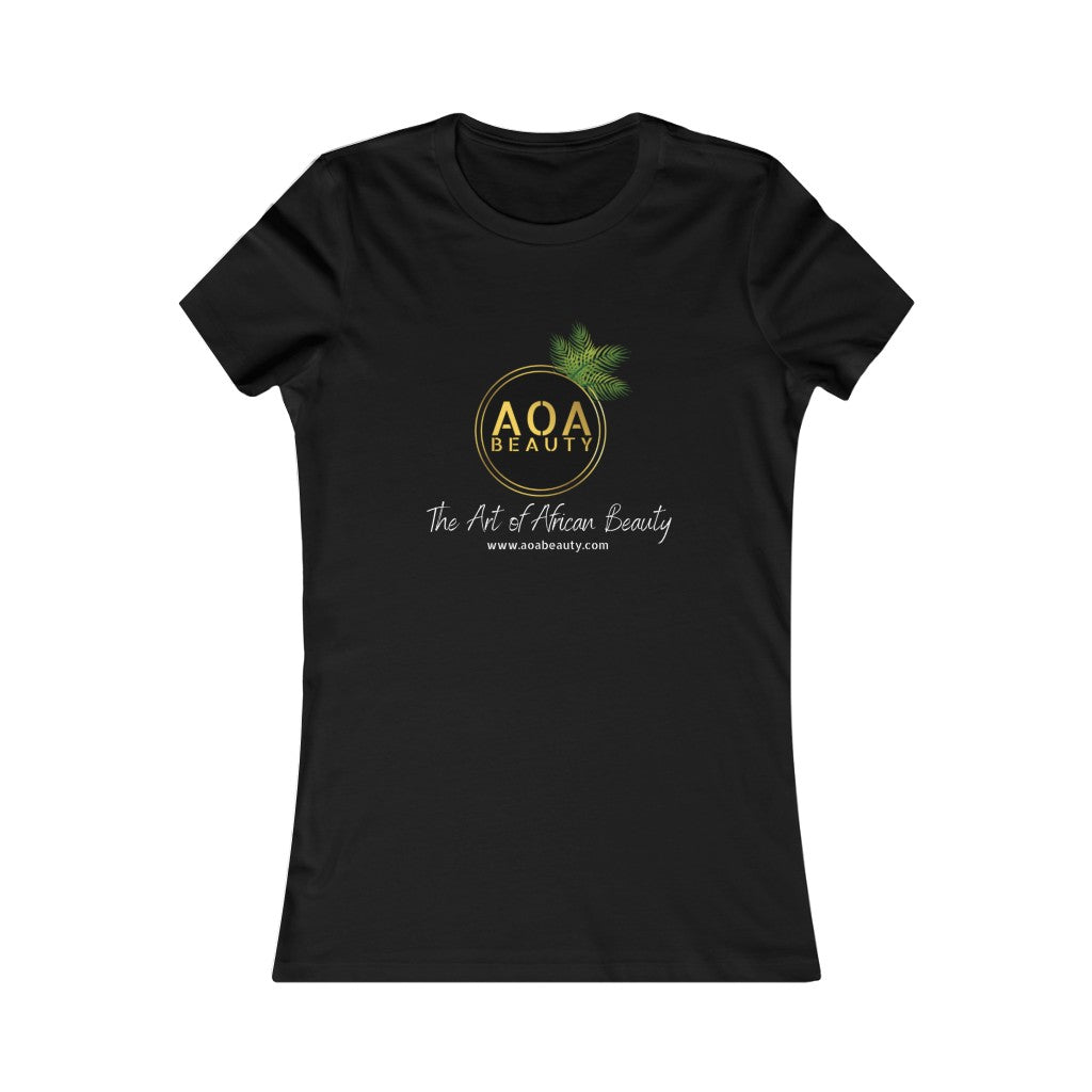 AOA Beauty Length Check Tee