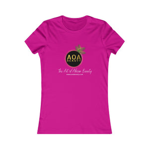 AOA Beauty Length Check Tee