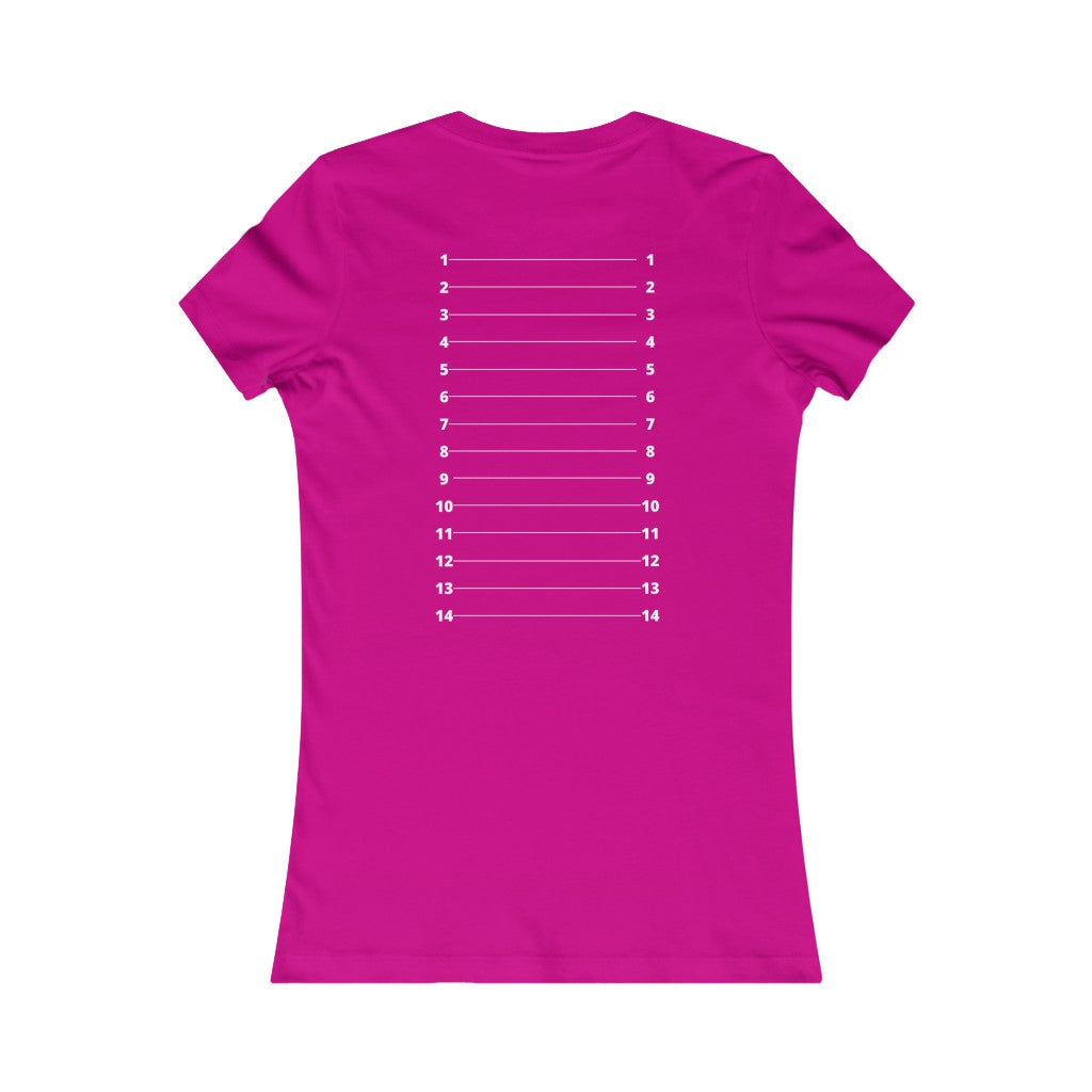 AOA Beauty Length Check Tee